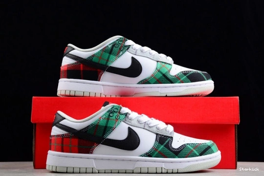 DV0827-100 Dunk Tartan Low Nike Plaid 0103